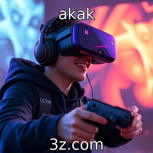 Tendências crescentes na realidade virtual nos jogos - akak